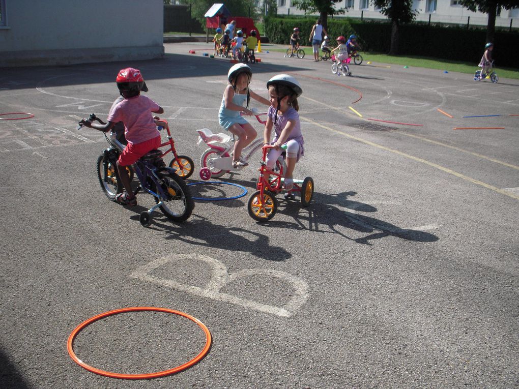 Vélo en juin avec les PS/MS