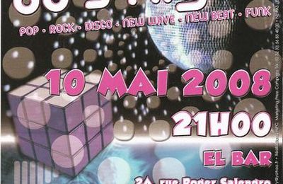 Soirée années 80...la 80's Night sur RQC 95.FM