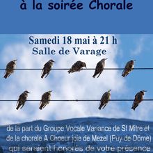 Concert du samedi 18 mai