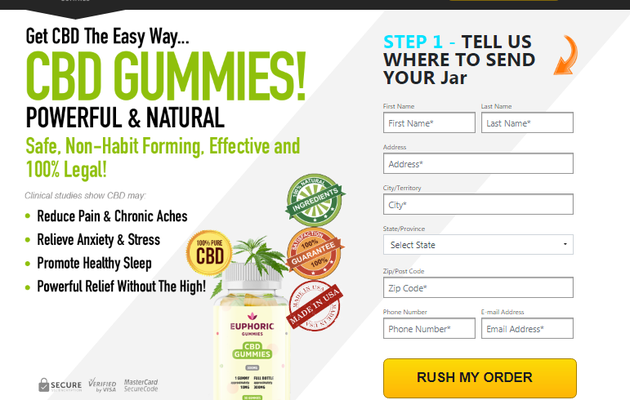 Does It Work "Euphoric CBD Gummies" Pain Reviews, Hemp Oil & Buy!
