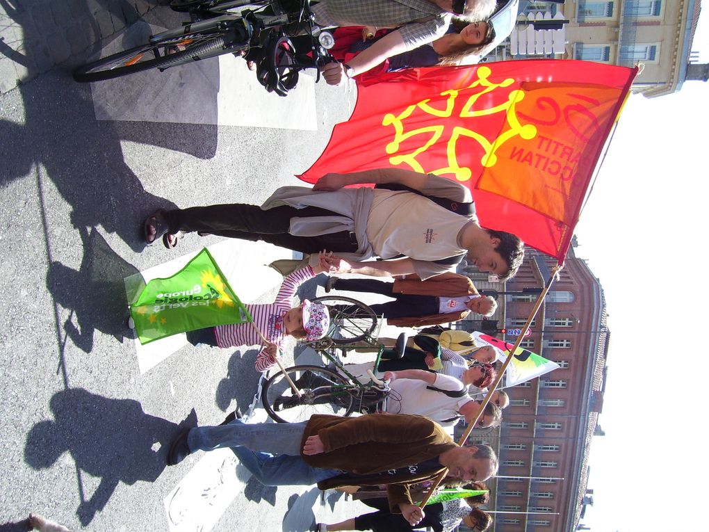 Manifestacion deu purmèr de mai 2011