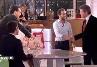 Jean-Luc Mélenchon dans "C à vous" sur France 5 (22/11/11)