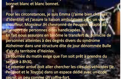  Echos Nazes & Riens: La Tournée des Chauffeurs Alzheimer.