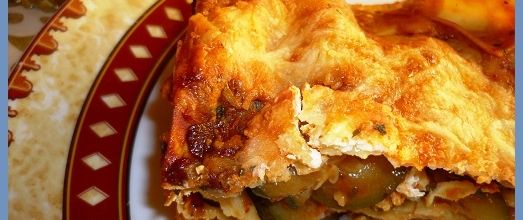 Lasagnes poulet /champignons /courgettes