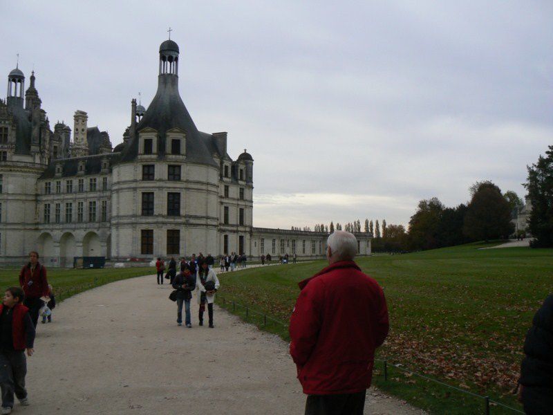 Premier volet de la visite du château de Chambord.