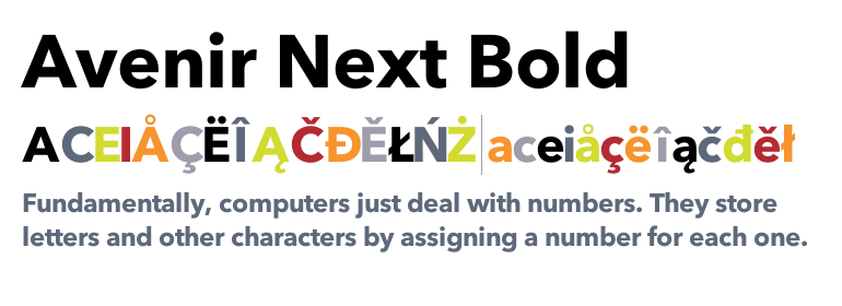 Avenir Next Font Free Download Mac