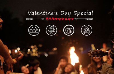 Quechua Tents At Picture-perfect Valentine Locations, Valentine Special Beach Camping, all in Mumbai 