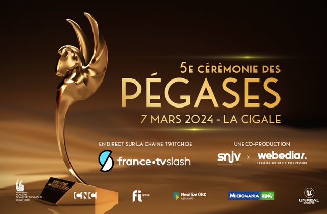 Jeux vidéo : cérémonie des Pégases ce jeudi, en direct sur la chaîne Twitch France.tv Slash.