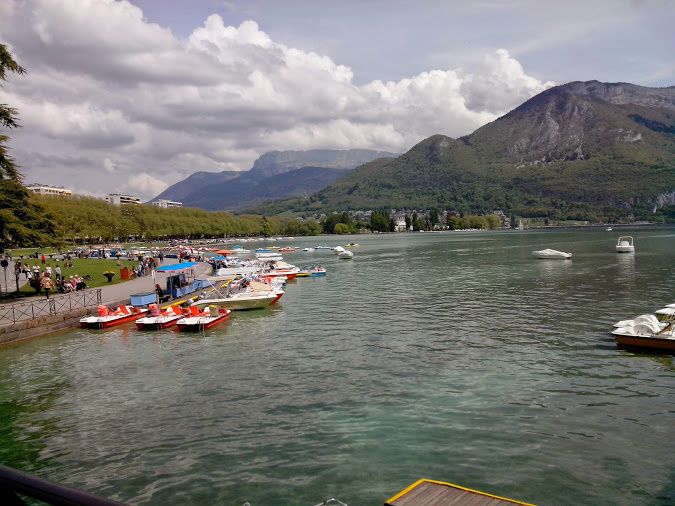  Visite à Annecy, le Lac , le Château