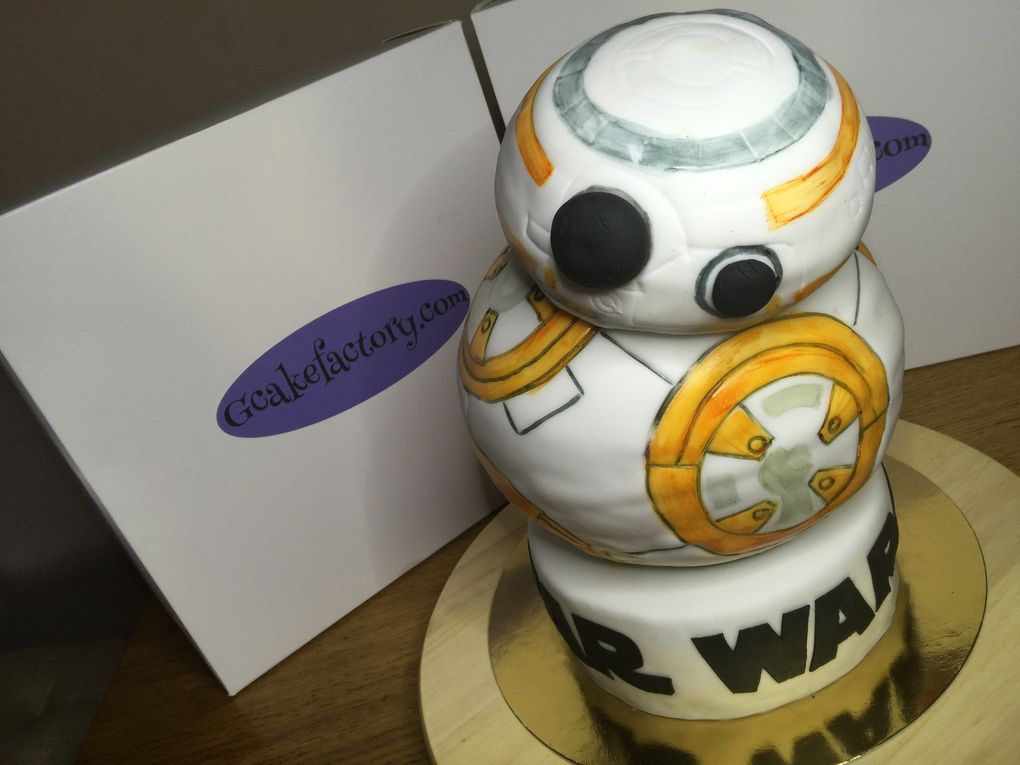 Gâteau BB8 Star Wars 7