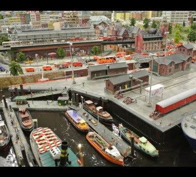 Compilation HD Haute définition de vidéos sur le Miniatur-Wunderland Hambourg