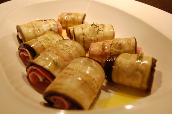 ROULADES D'AUBERGINES