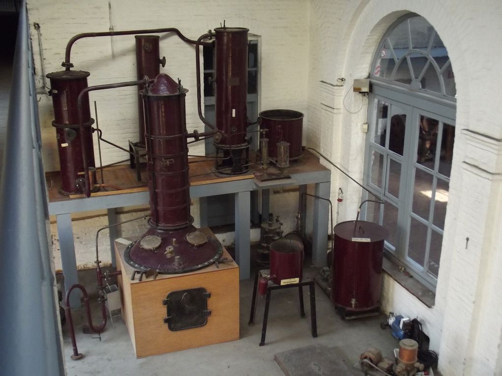 Visite de la distillerie de Wambréchies, classée au monument historique, elle produit la célèbre eau-de-vie de genièvre des Ch'ti