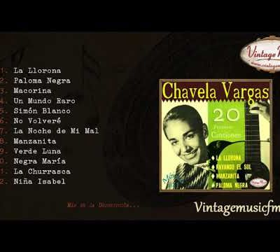 Chavela Vargas. Colección Mexico (Album complet)