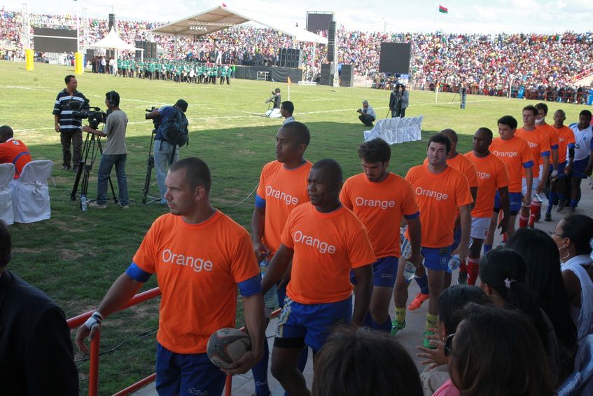 Inauguration du Kianja (Stade) Makis de Madagascar, à Andohatapenaka, par le Président Andry Rajoelina. 3ème partie. Photos: Harilala Randrianarison