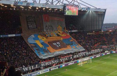 Le joli tifo des supporters de Twente