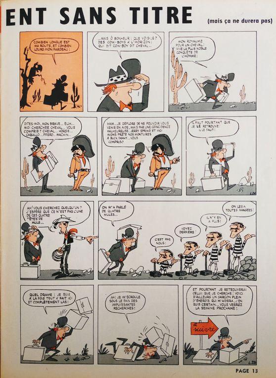 &quot;Histoire provisoirement sans titre&quot;  Max l'explorateur - Spirou 1363