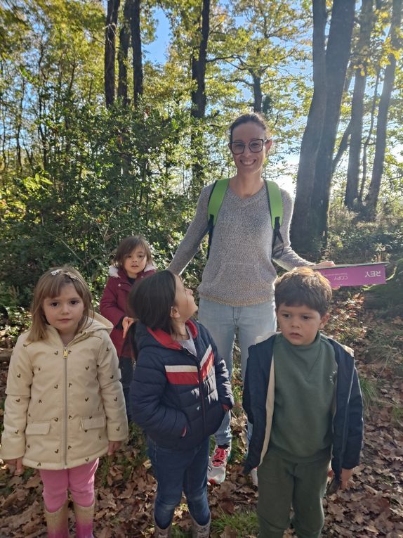 Ballade d'AUTOMNE  en forêt  pour les MS/GS 