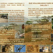 Brochure projet "Around The Rock" le tour du monde écovolontaire