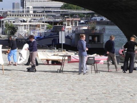 Rencontres des circuits courts, péniche Alternat, Paris (13e), 19 juin 2011