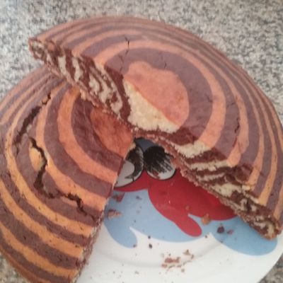 zebra cake