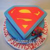 Gâteau Superman