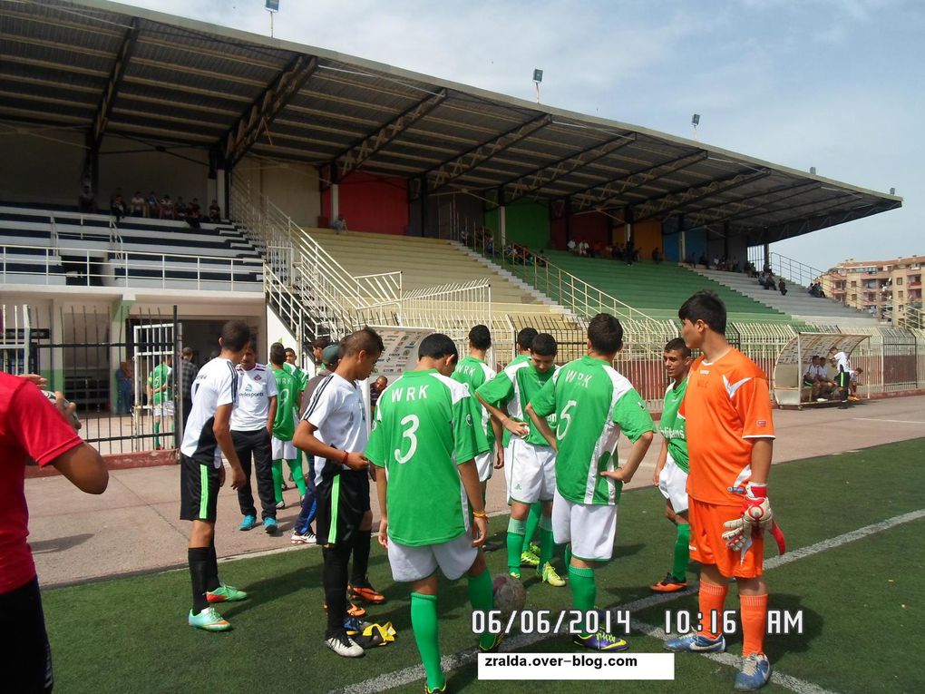 NRZ-Bilans 2013/14: U16 de HADJER Abderrezak champion de groupe LFWA/Jeunes/Niv.1/2013-2014…Encore un titre par HADJER Abderrazak l’entraineur attitré et BOUDINA Kouider vice champion en cadets (U17) 