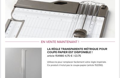 Complément outil du coupe papier! 