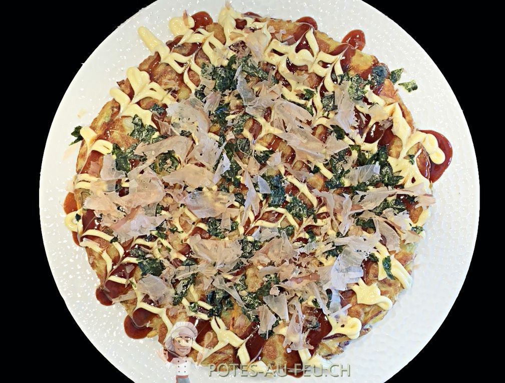 Okonomiyaki - Omelette japonaise