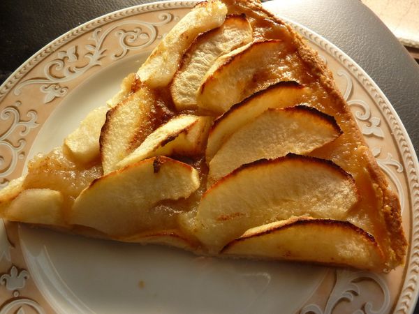 Tarte aux pommes cannelle