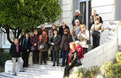 Visite de la villa Masséna 24/1/2014