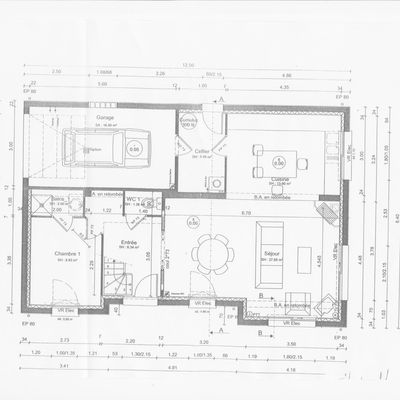 Plan rez de chaussée