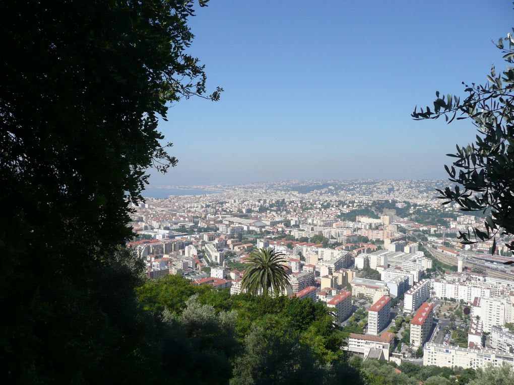 Arrivée à Nice et visite les deux premiers jours.