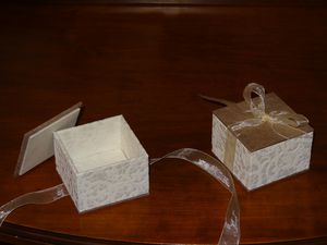 Boites cadeaux pour un mariage