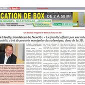 Hervé HEULLY Président New3S : comment conçoit-il l'un des futurs d'Internet - Interview de Kernews La Baule+ - OOKAWA Corp. Raisonnements Explications Corrélations