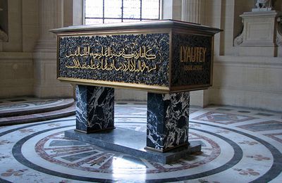 50e anniversaire du transfert des cendres du maréchal Lyautey aux Invalides.