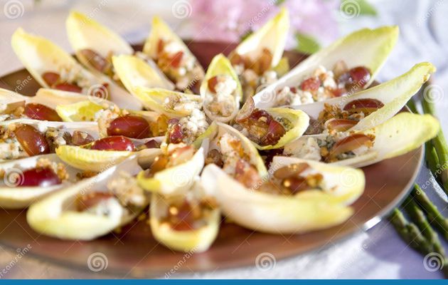 Endive apero vegetarien