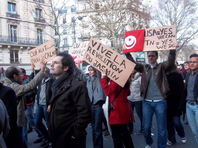 Manifestation du samedi 15 janvier 2011 à Paris.