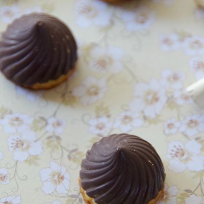 Petits tourbillons de quatre quart chocolatés