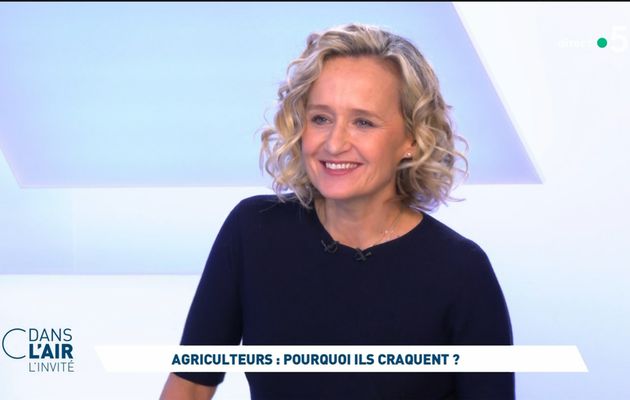 Caroline Roux C Dans l'Air France 5 le 22.01.2024