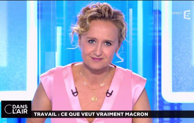 Caroline Roux C Dans l'Air France 5 le 07.06.2017