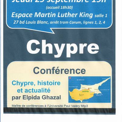 Conférence sur Chypre... et la Turquie