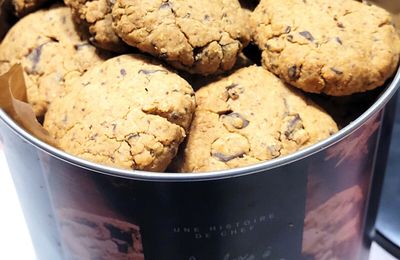 Cookies au beurre d'arachide noisettes et chocolat