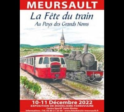 Exposition de trains miniatures à Meursault les 10 & 11 déc 2022
