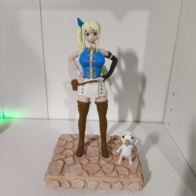 Figurine Fairy Tail - Lucy Heartfilia & Plue