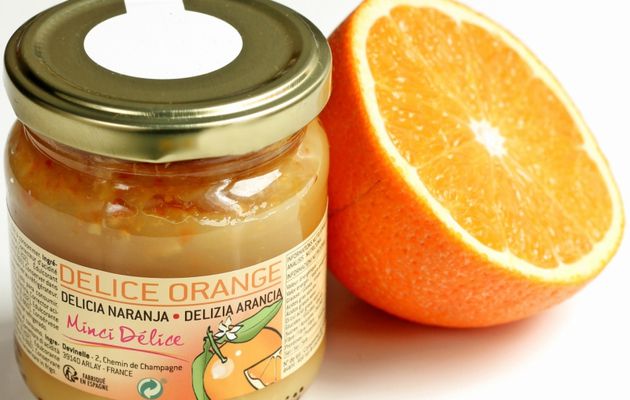 Confiture délice orange (185g)