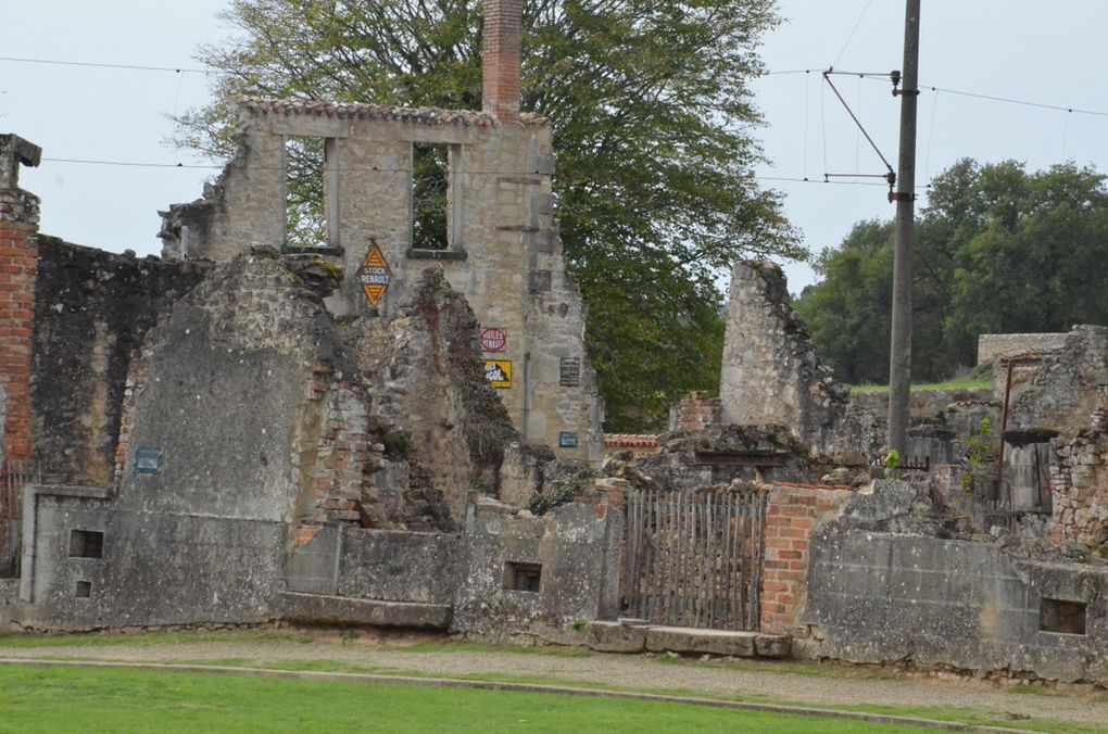 Un lieu de mémoire, Oradour-sur-Glane...