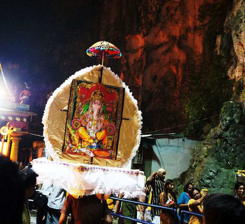 la marche vers Batu Caves