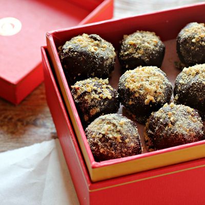 Rochers croquants chocolat et caramel