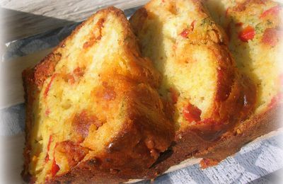 Cake Ibérique (chorizo, poivron)